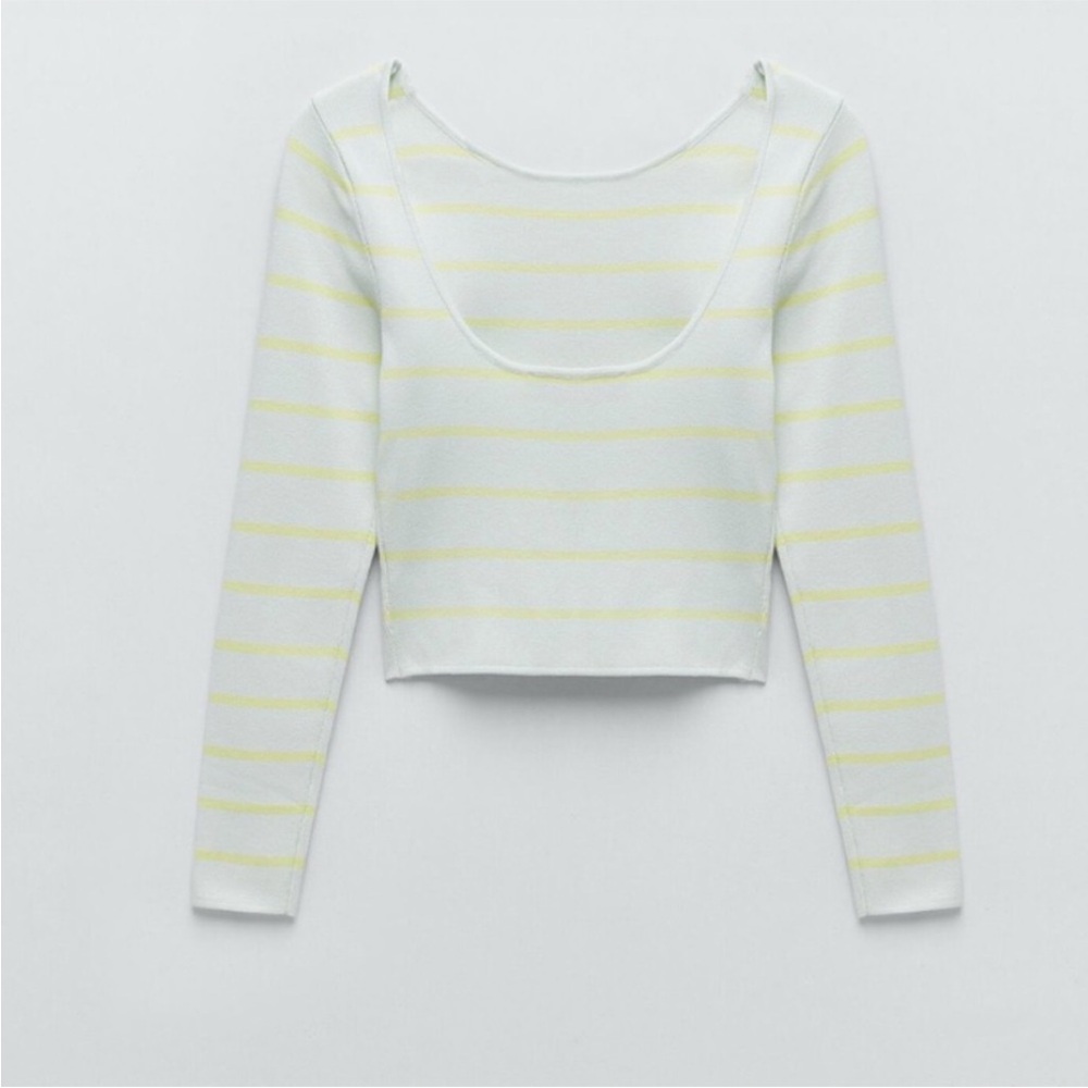 NEW Zara Cropped Sweater